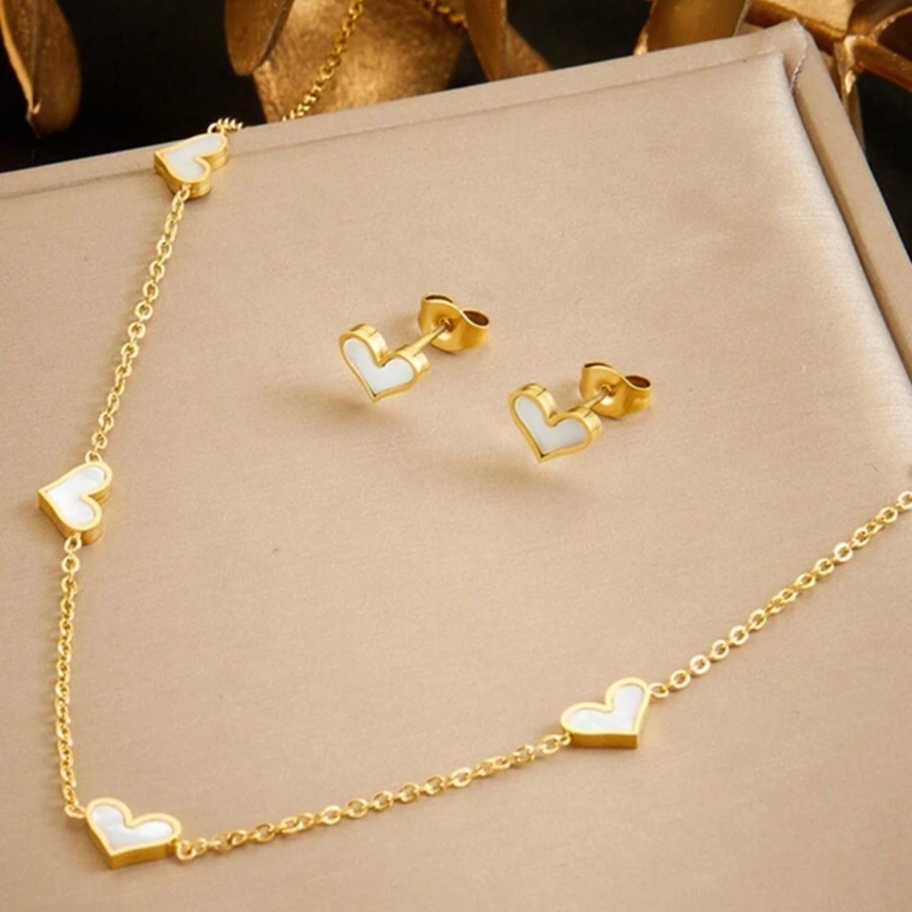 🌹Sale, 2 for $50 on all gold plated🌹 18k gold plated jewelry set
